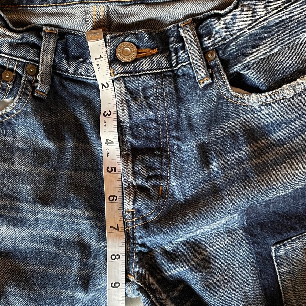 Moussy Patchwork Medium Blue Jeans - image 6